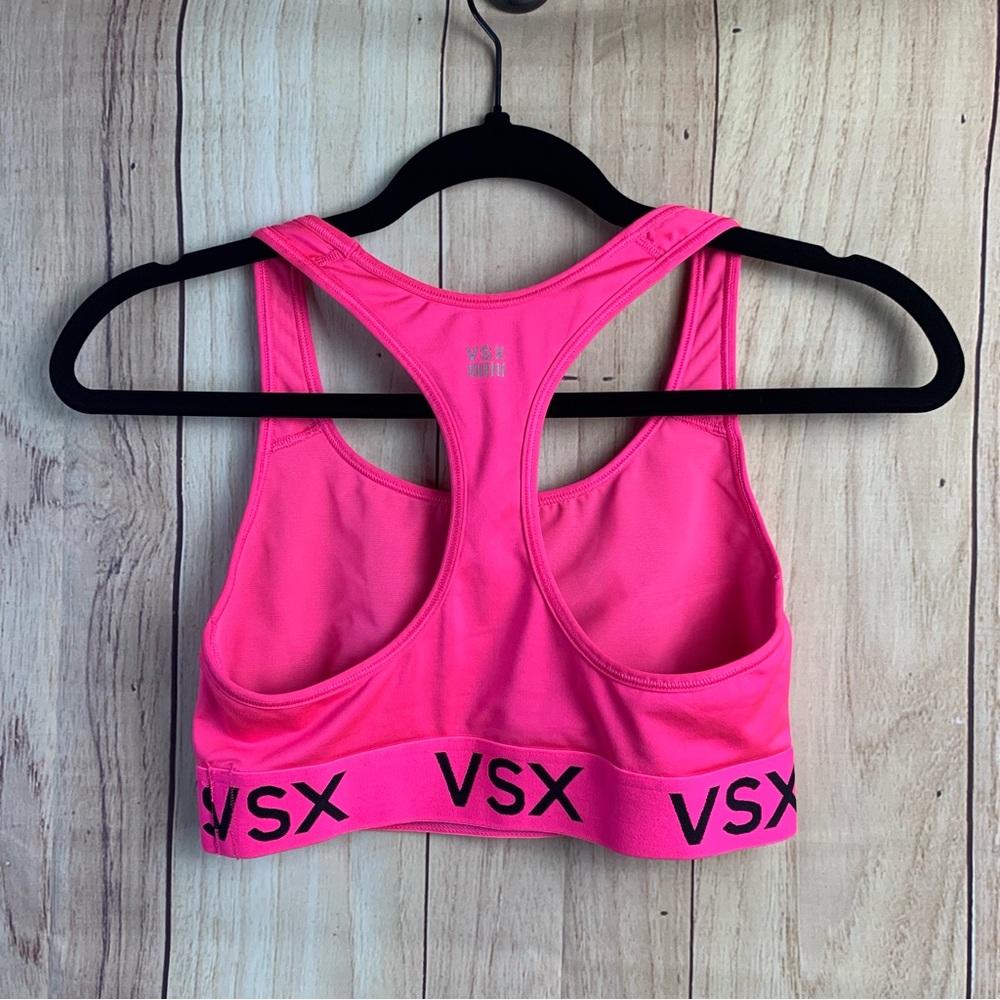 VSX Neon Pink Sports Bra - Picture 2 of 5